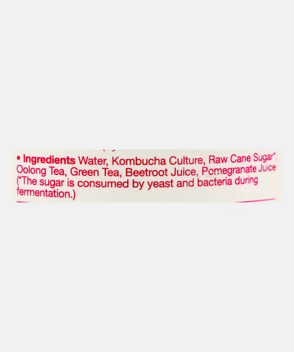 Bombucha Beet Pomegranate Detox Tea 500 Ml