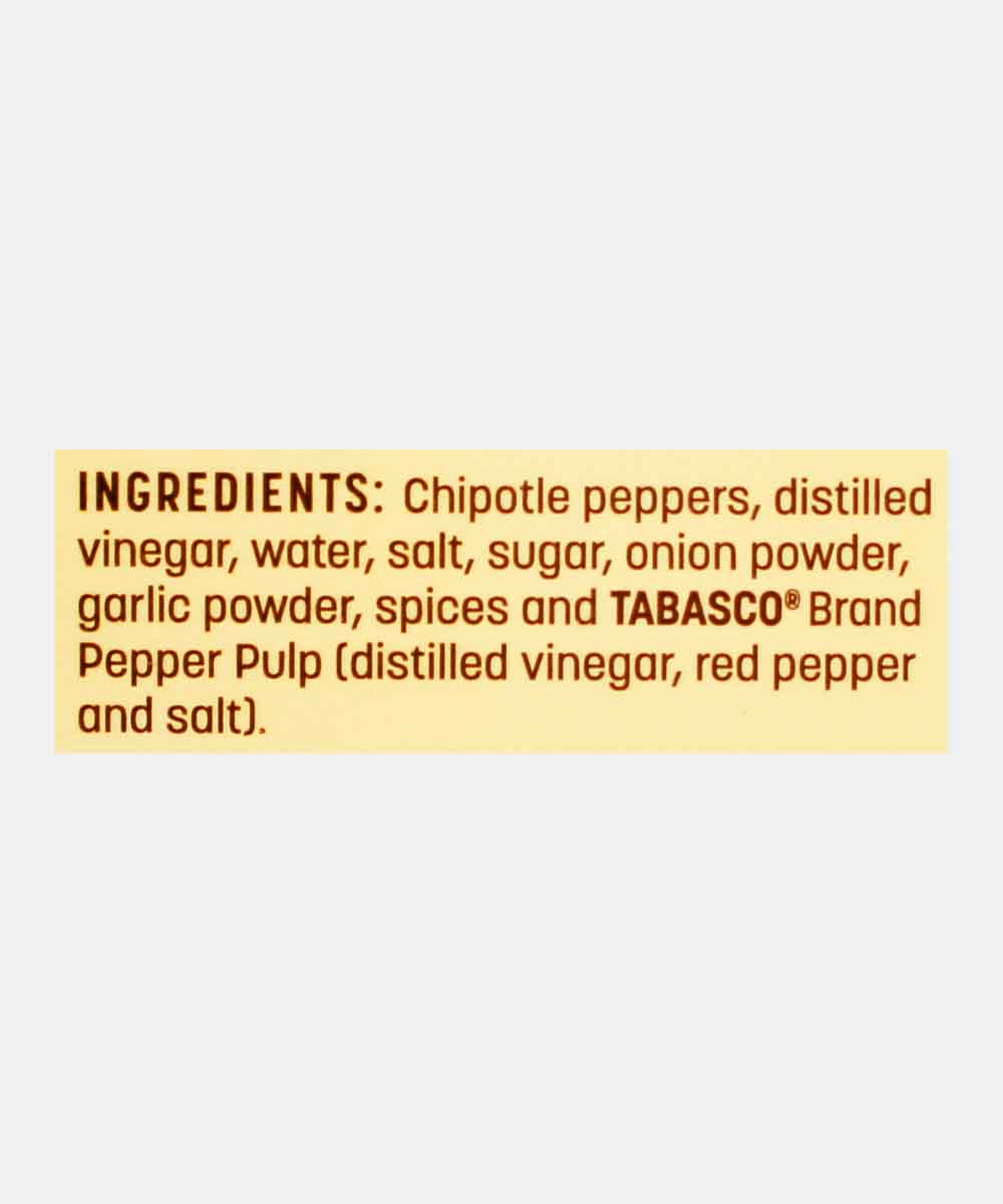 Tabasco Chipotle Pepper Sauce 60 Ml