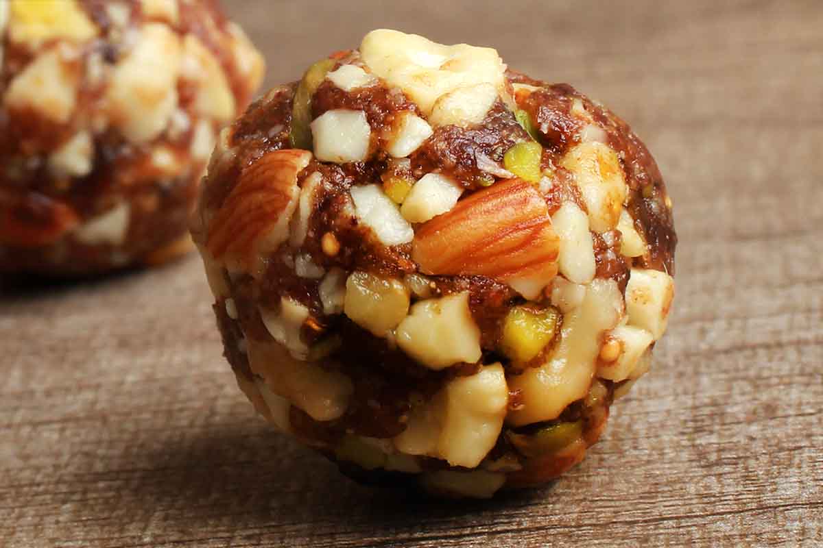 Dates & Dry fruit Laddu No Added Sugar Sweet 250 Gm