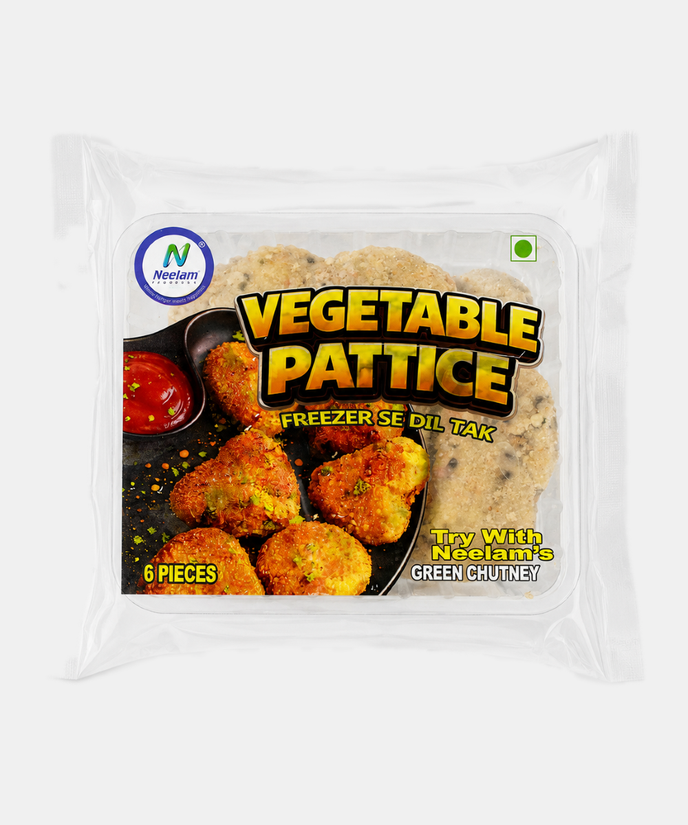 Vegetable Pattice 6 Piece 300 Gm