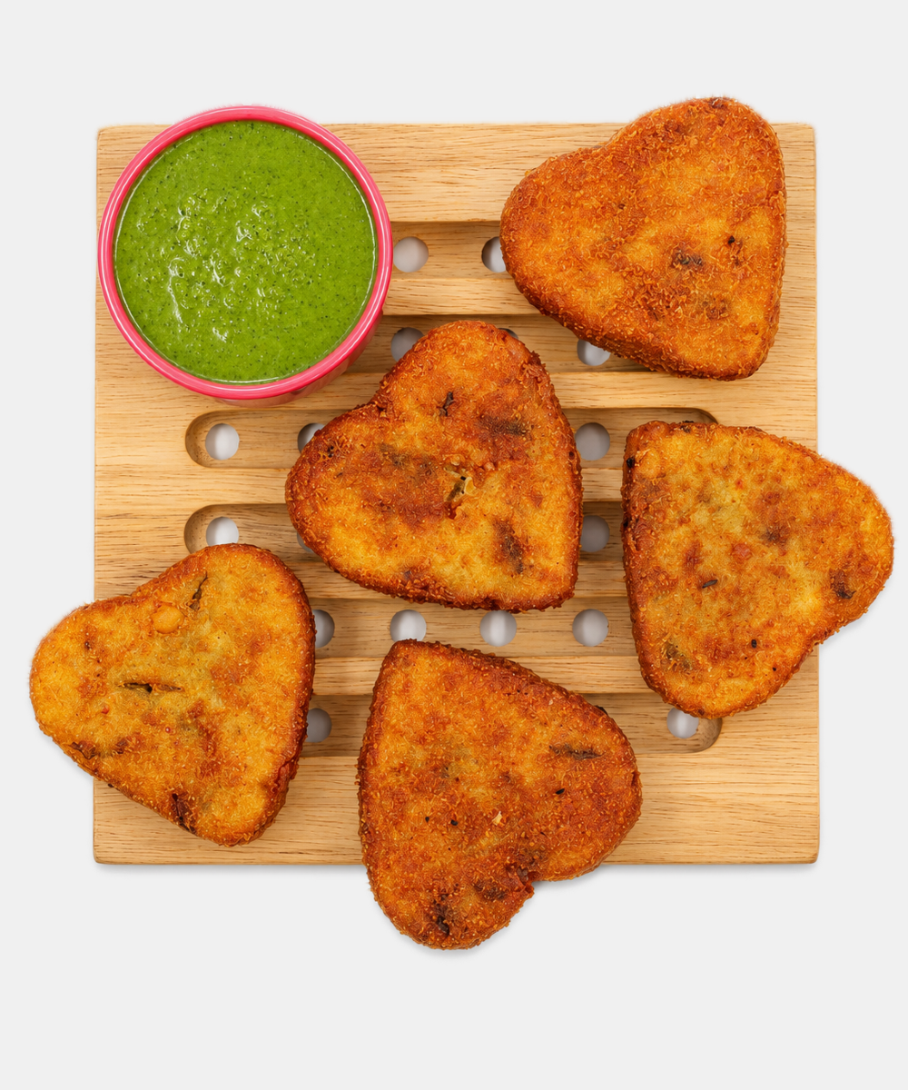 Vegetable Pattice 6 Piece 300 Gm