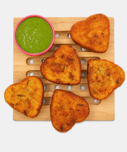 Vegetable Pattice 6 Piece 300 Gm