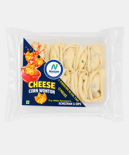 Cheese Corn Wonton  12 Pieces