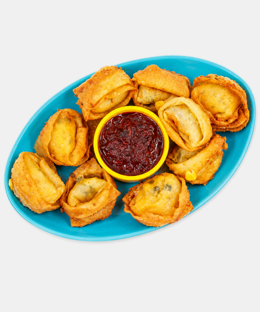 Cheese Corn Wonton  12 Pieces