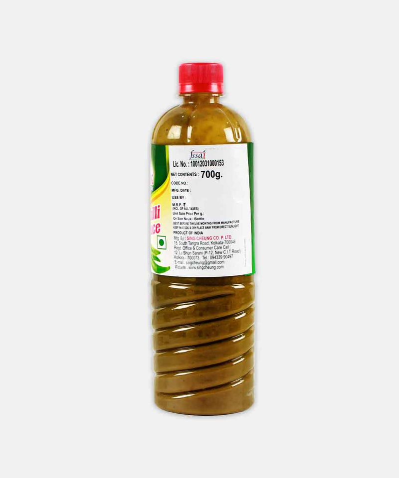 SING CHEUNG GREEN CHILLI SAUCE 700 GM