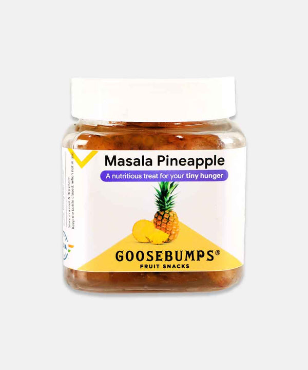 GOOSEBUMPS FRUIT SNACKS MASALA PINEAPPLE 140