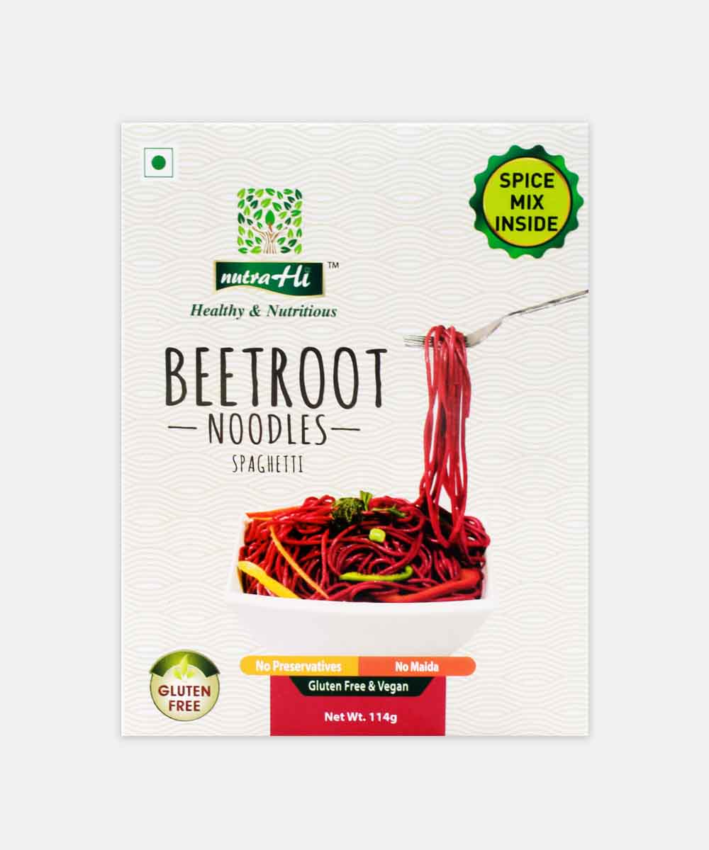 Nutra Hi Gluten Free Beetroot Spaghetti 114 Gm