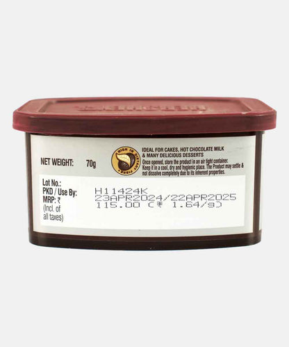 Hersheys Cocoa Powder Natural Unsweetened 70 Gm