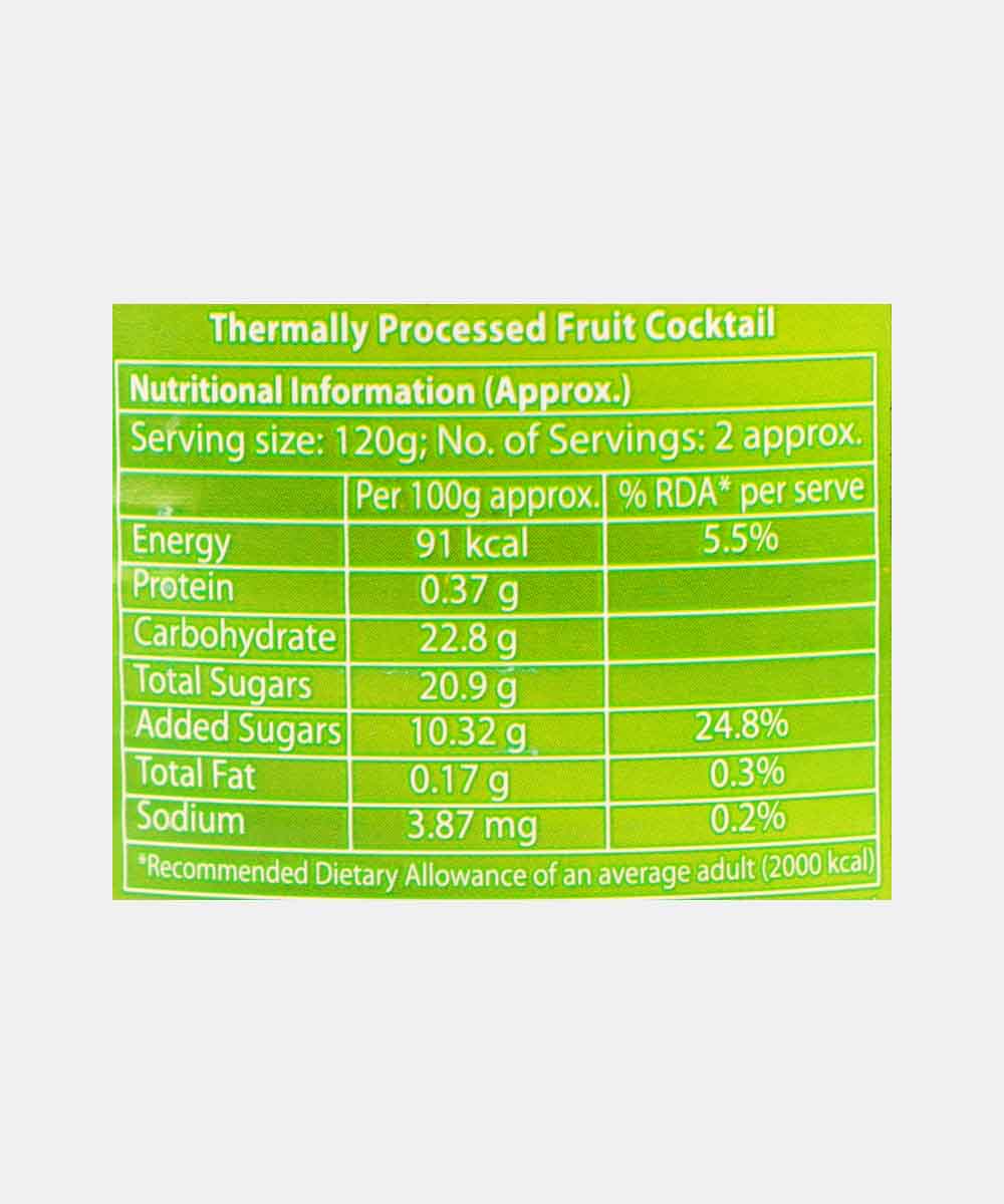 Del Monte Fruit Cocktail 439 Gm