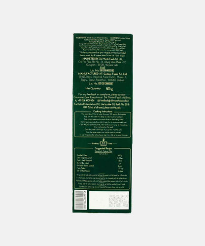 Del Monte Whole Wheat Spaghetti 500 Gm