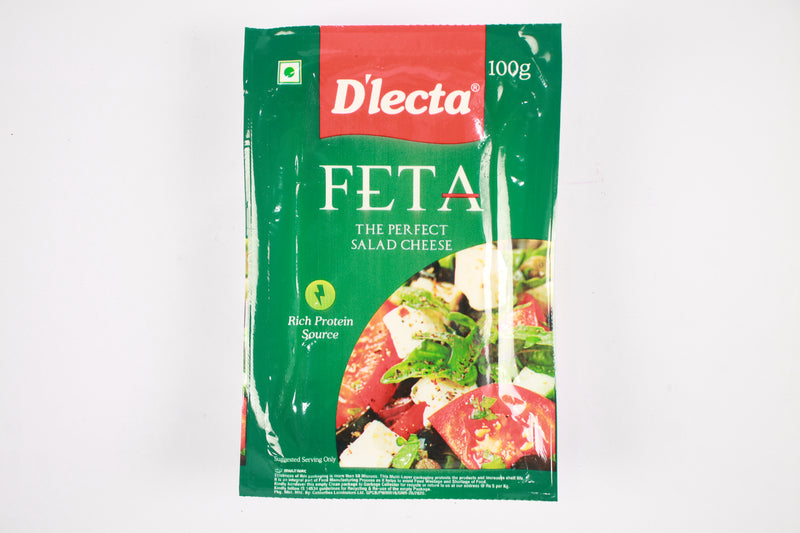 DLECTA NATURAL FETA SALAD CHEESE 100 GM