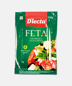 DLECTA NATURAL FETA SALAD CHEESE 100 GM