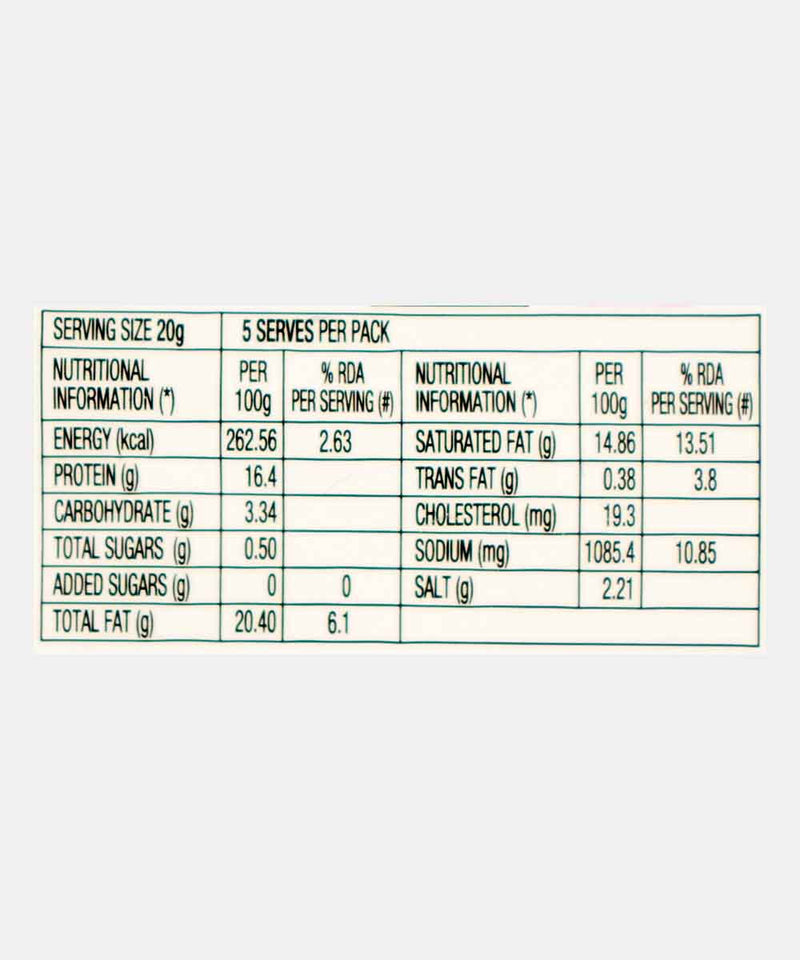 DLECTA NATURAL FETA SALAD CHEESE 100 GM