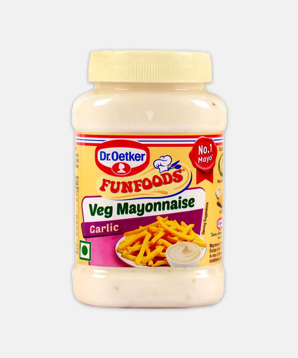 Funfoods Garlic Mayonnaise Eggless 250 Gm
