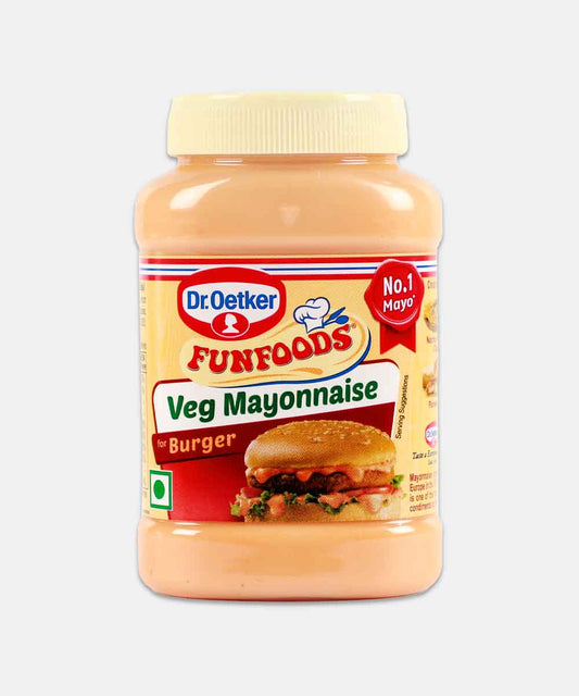 Funfoods Burger Mayonnaise Eggless 250 Gm