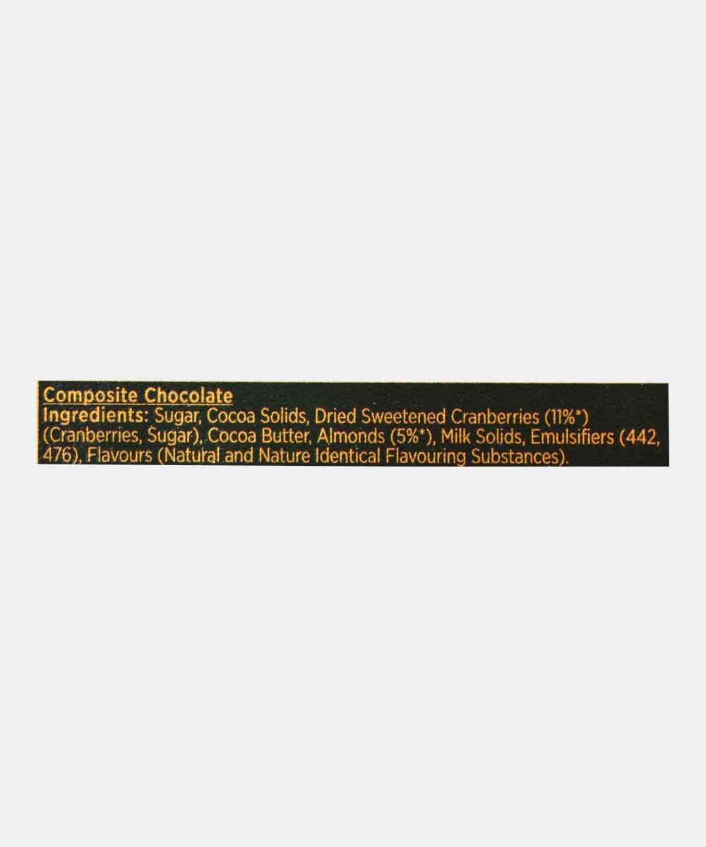 Cadbury Bournville Cranberry Chocolate 80 Gm