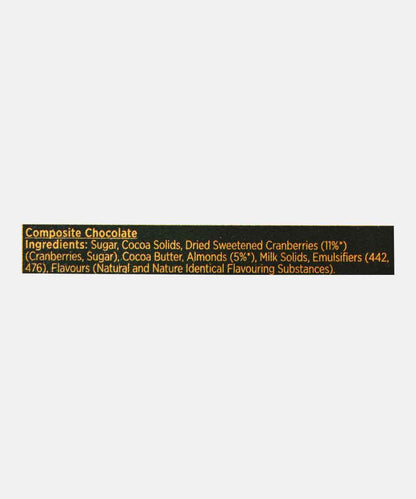 Cadbury Bournville Cranberry Chocolate 80 Gm