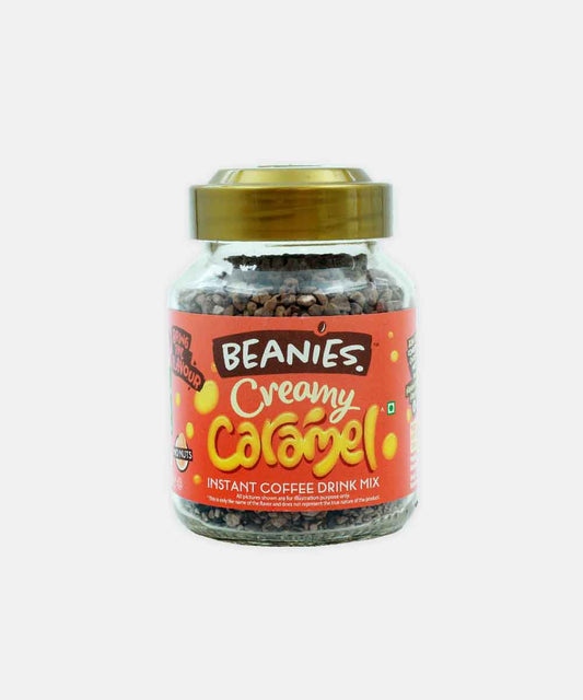 Beanies Creamy Caramel Instant Coffee 50 Gm