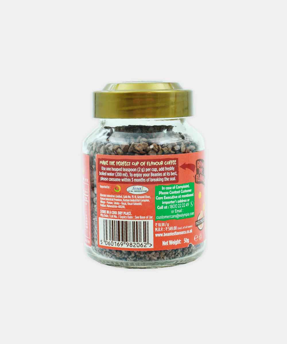 Beanies Creamy Caramel Instant Coffee 50 Gm