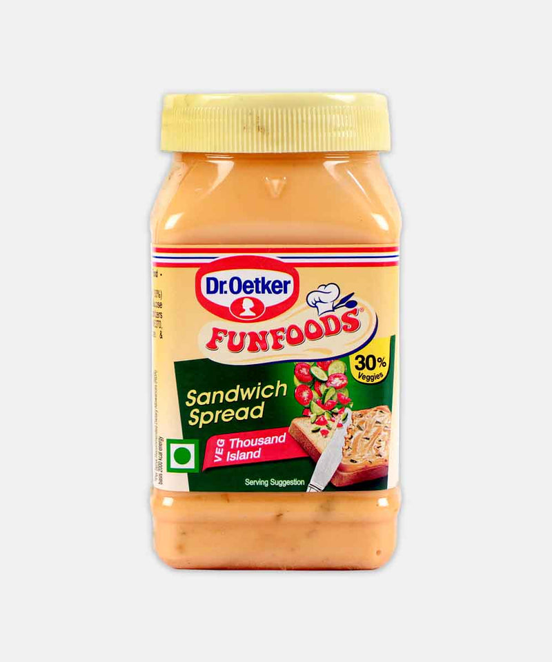 FUNFOODS SANDWICH SPREAD VEG THOUSAND ISLAND 250 GM