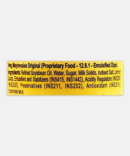 Funfoods Veg Mayonnaise Original 250 Gm