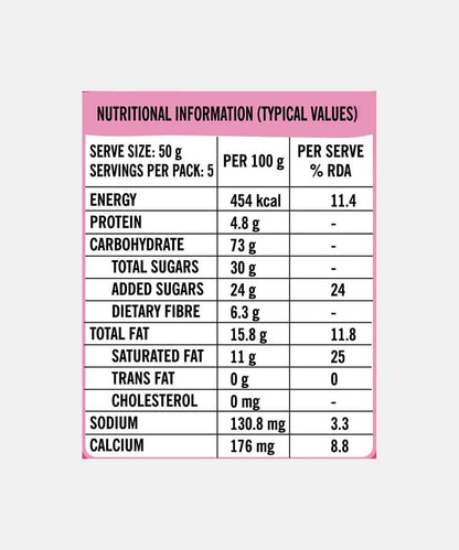 Soul Full Strawberry Fills Ragi Bites 250 Gm