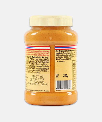 Funfood Mayonnaise Tandoori 245 Gm