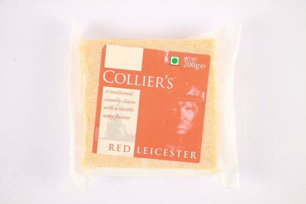 COLLIERS RED LEICESTER CHEESE 200 GM