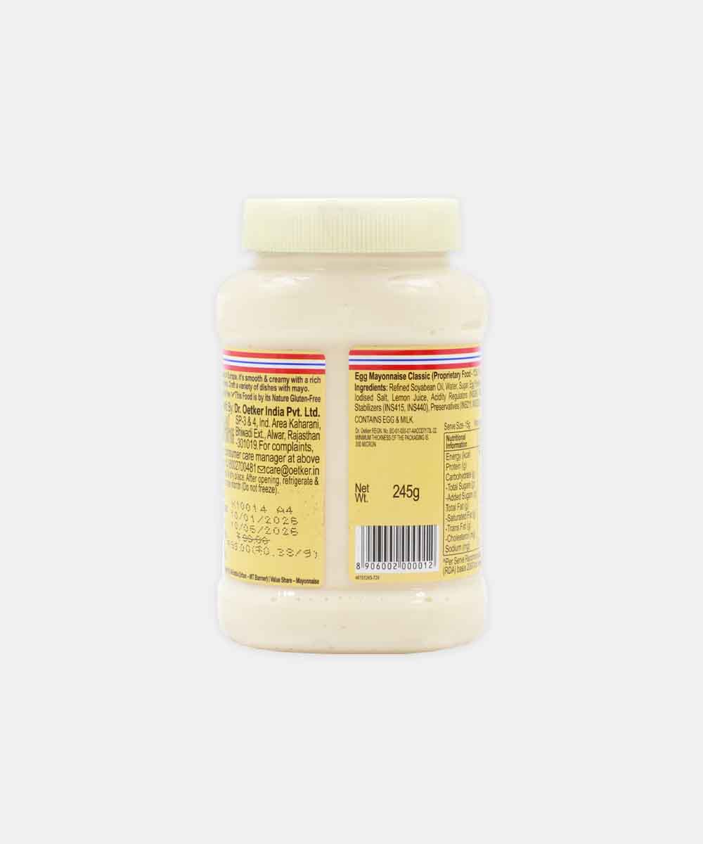 Funfoods Egg Mayonnaise Classic 245 Gm
