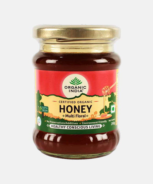 ORGANIC INDIA MULTI FLORAL HONEY 250