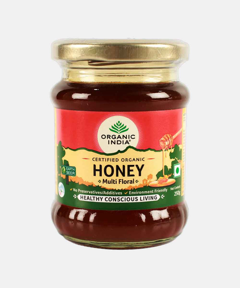 ORGANIC INDIA MULTI FLORAL HONEY 250