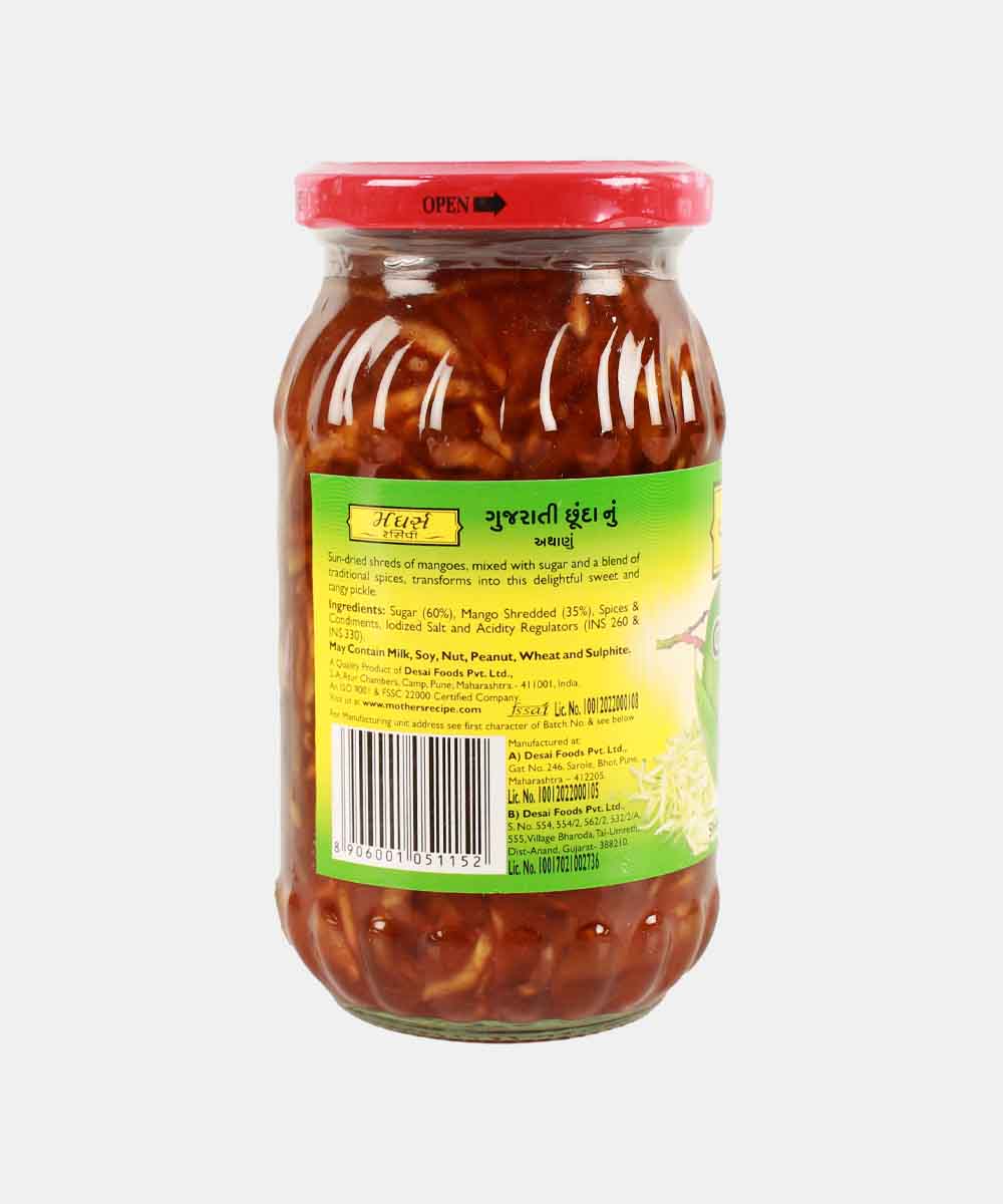 Mothers Choondo Pickle 500 Gm