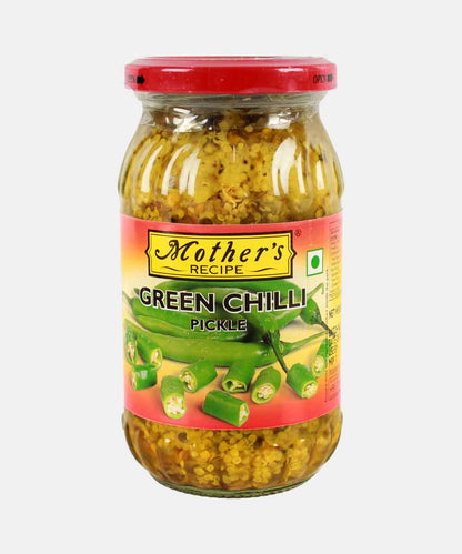 Mothers Green Chilli Pickle 300Gm