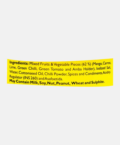 Mothers Mixed Pickle 400 Gm