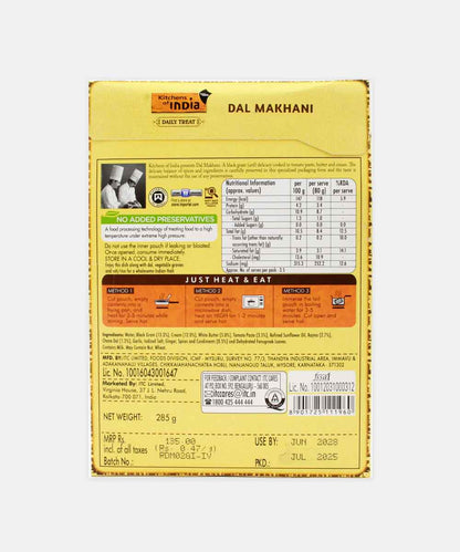 Kitchens Of India Dal Makhani Heat & Eat 285 Gm
