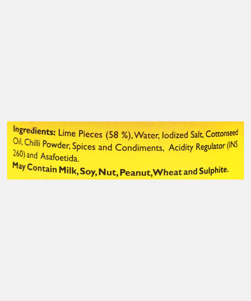 Mothers Lime Pickle 400Gm