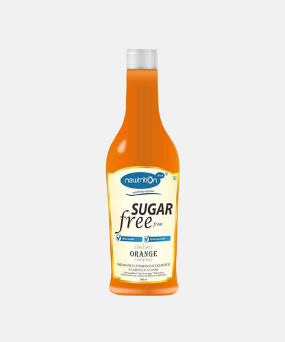 Newtrition Plus Orange Sugar Free Syrup 500 Ml