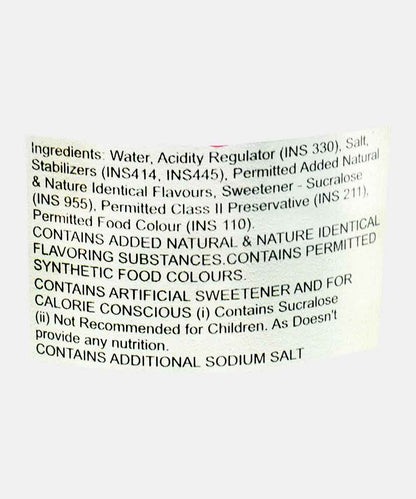 Newtrition Plus Orange Sugar Free Syrup 500 Ml