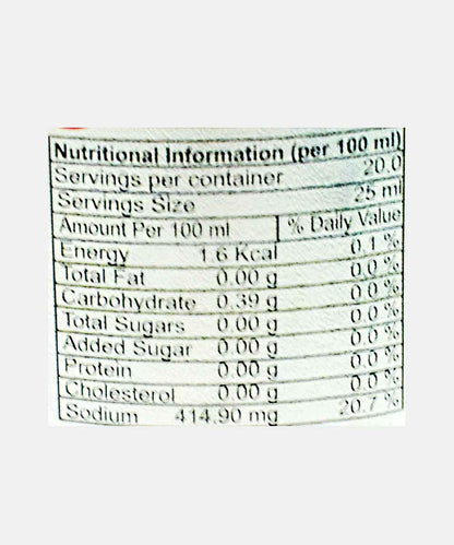 Newtrition Plus Sugar Free Virgin Mojito Syrup 500 Ml
