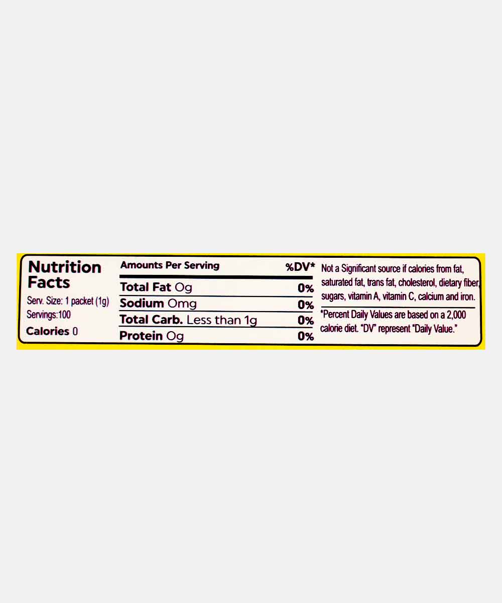 Splenda Sweetener 100 Pc 100 Gm