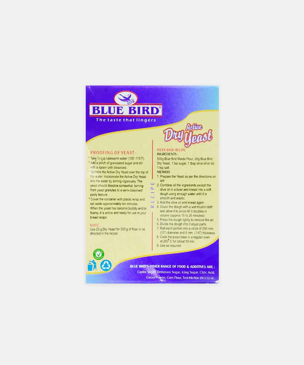 Blue Bird Active Dry Yeast 25 Gm
