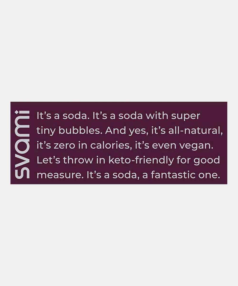 SVAMI SODA WATER 200 ML