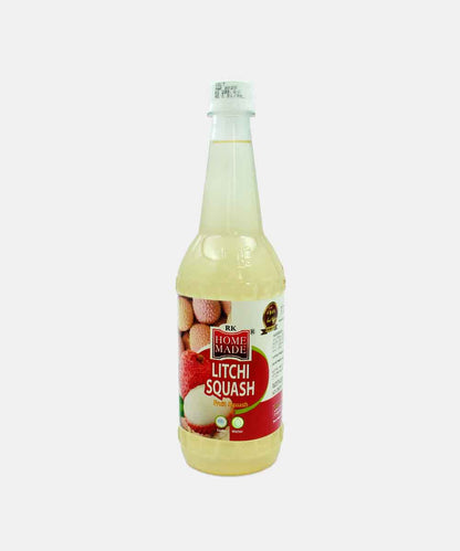Home Made Litchi Squash 750 Ml