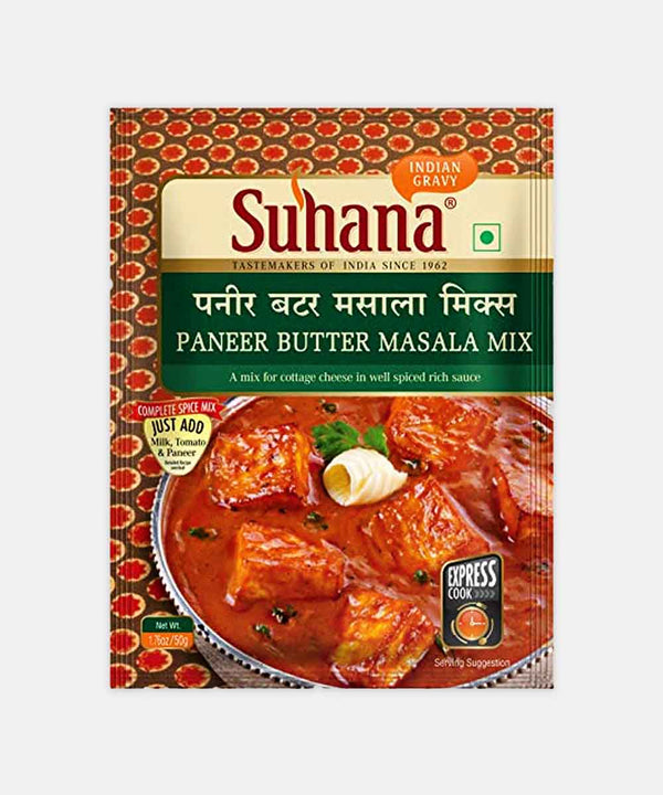 SUHANA PANEER BUTTER MASALA MIX 50 GM