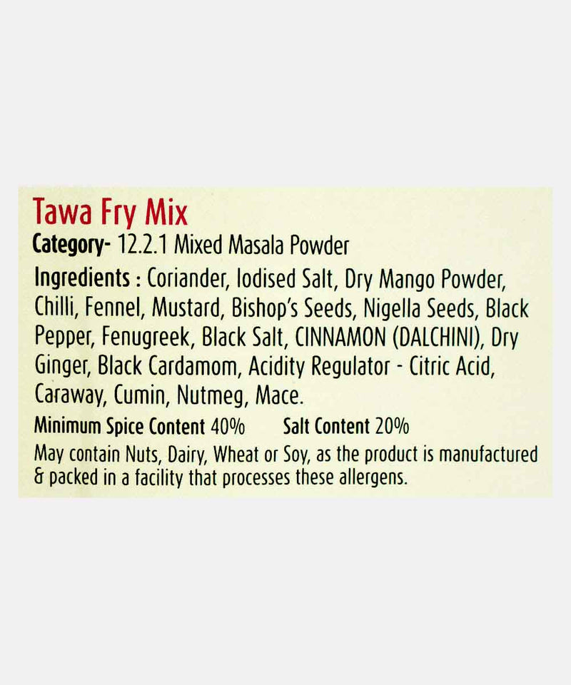 SUHANA TAWA FRY MASALA MIX 50