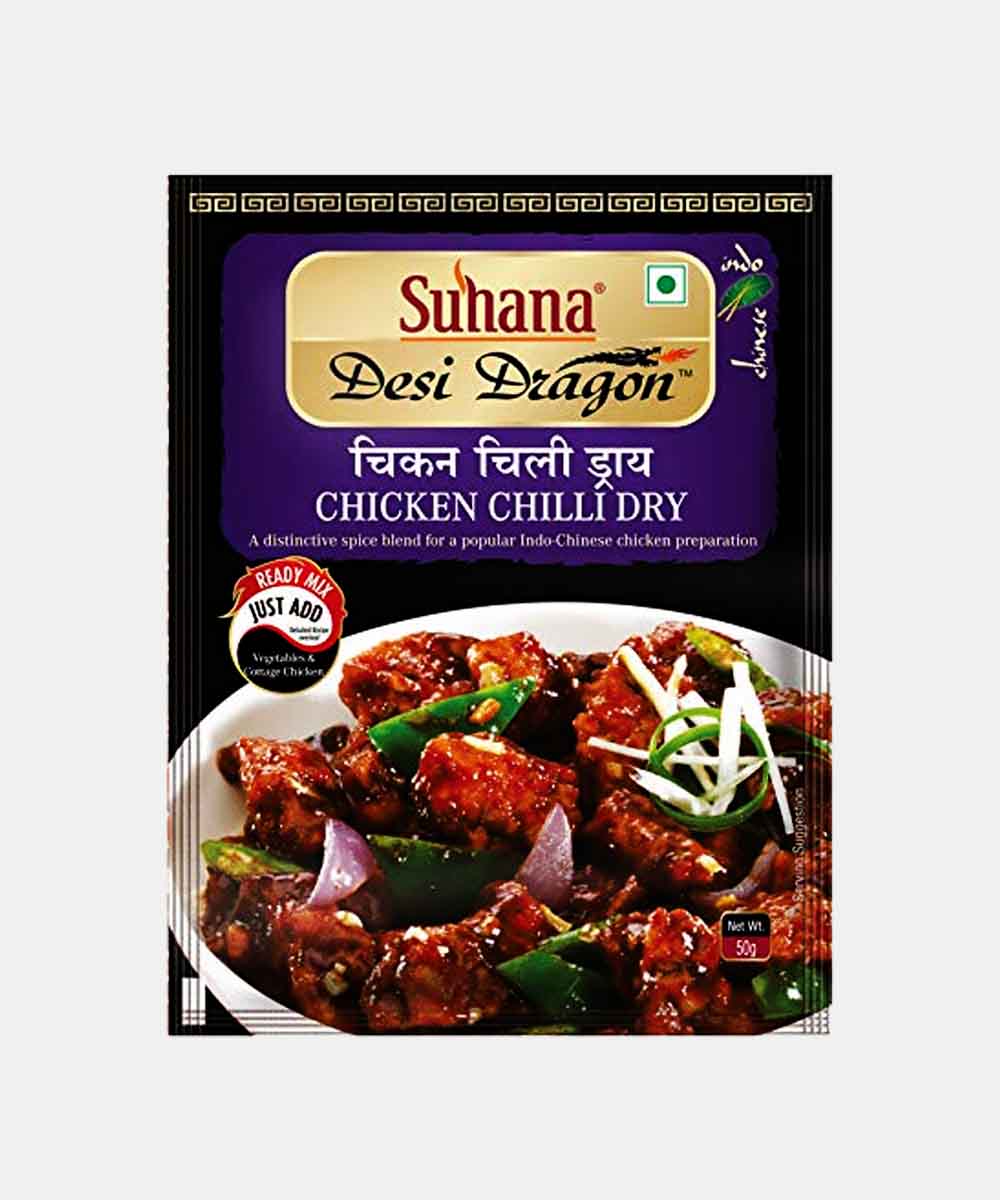 Suhana Chicken Chilli Dry Masala Mix 50 Gm