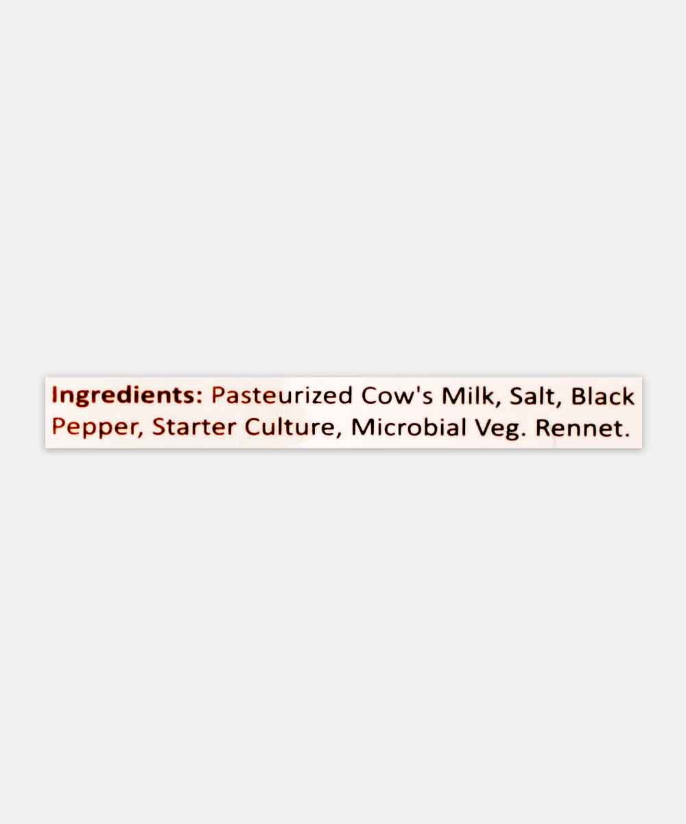 Mooz Shredded Black Pepper Cheddar Cheese 150 Gm