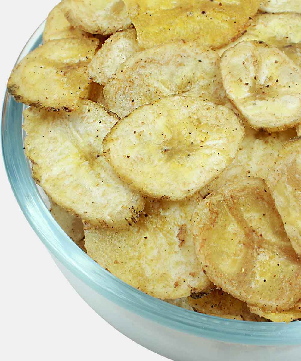 Extra Thin Banana Chips Chunky Chat 200 Gm