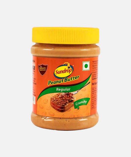 Sundrop Peanut Butter Regular Crunchy 200Gm