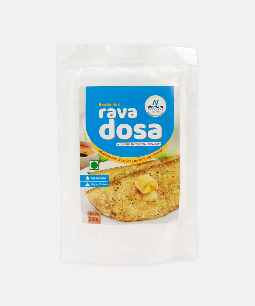 Neelam Instant Ready Mix Rava Dosa 250 Gm